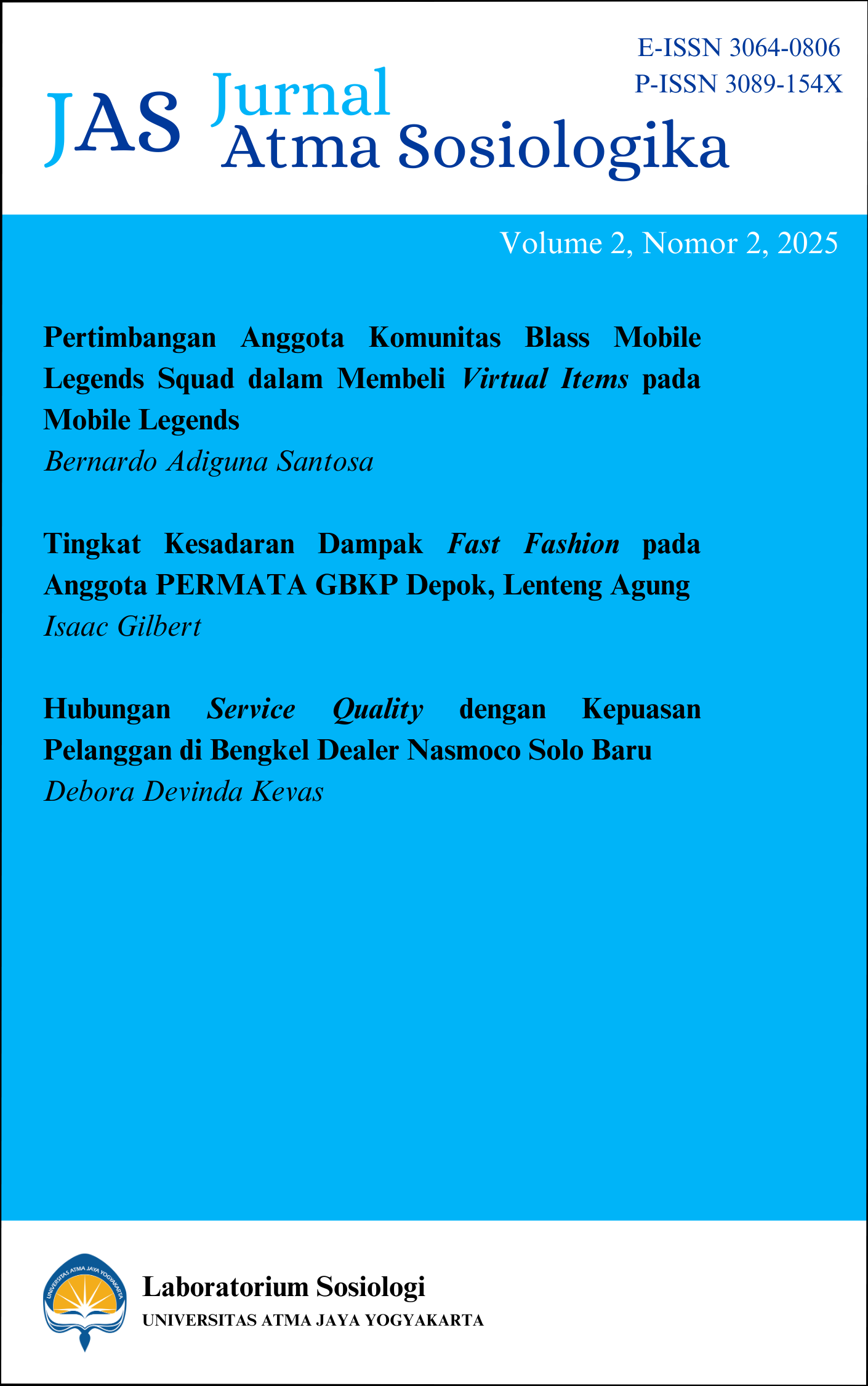 					View Vol. 2 No. 2 (2025)
				