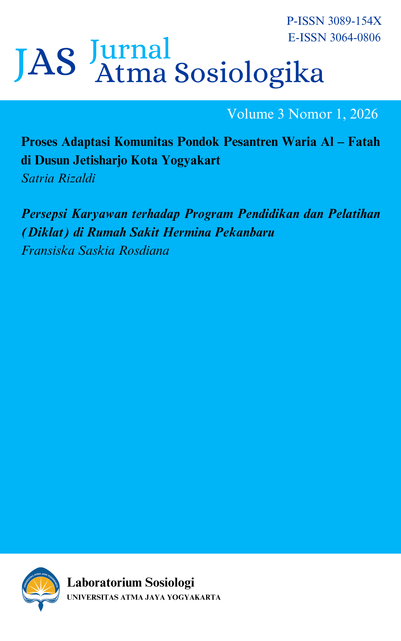 					View Vol. 3 No. 1 (2026)
				