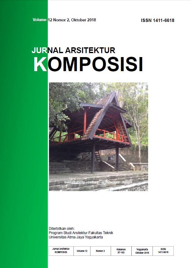 Jurnal Arsitektur Komposisi Vol 12 No. 2 Oktober 2018